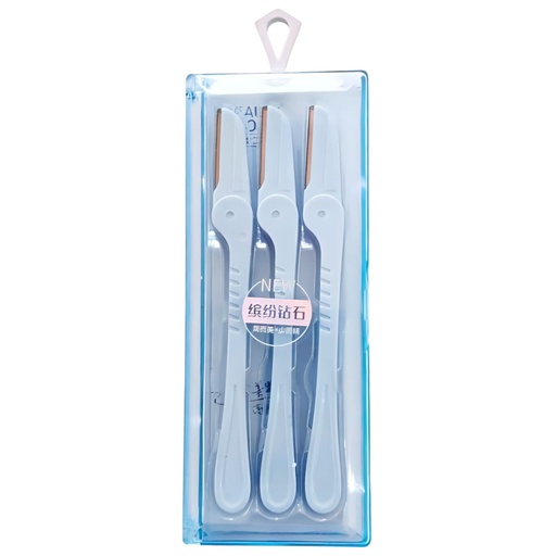 [128933] Eyebrow Razor -3 Pcs