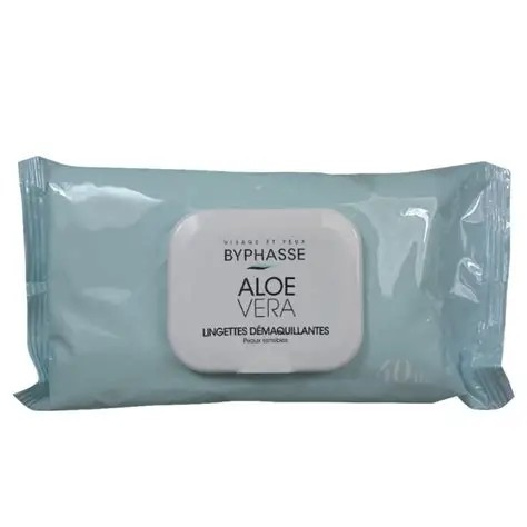 [129003] Byphasse Makeup Remover Wipes With Aloe Vera 