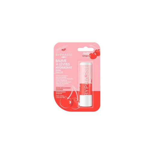 [129025] Byphasse Moisturizing Lip Balm Fruity Cherry 4.8G