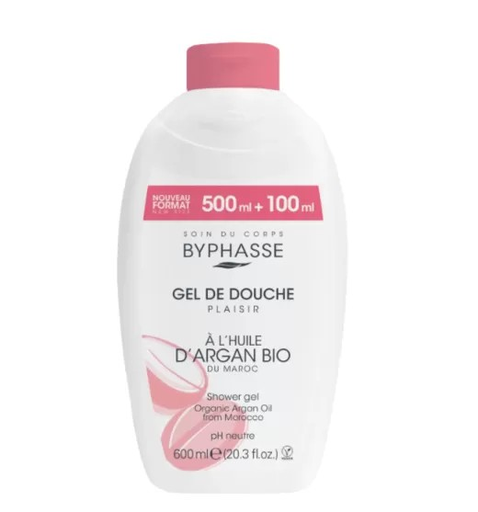 [129027] Byphasse Argan Oil Shower Gel 600ml