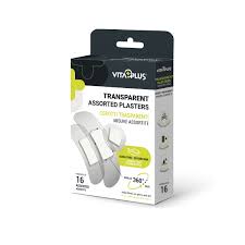 [129120] VitaplusTransparent Plaster Asstd 16's