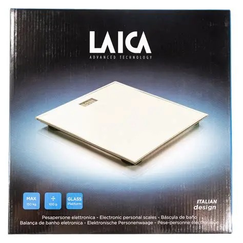 [15110] LAICA ELEC. PERSONAL SCALE WHITE PS 1054W