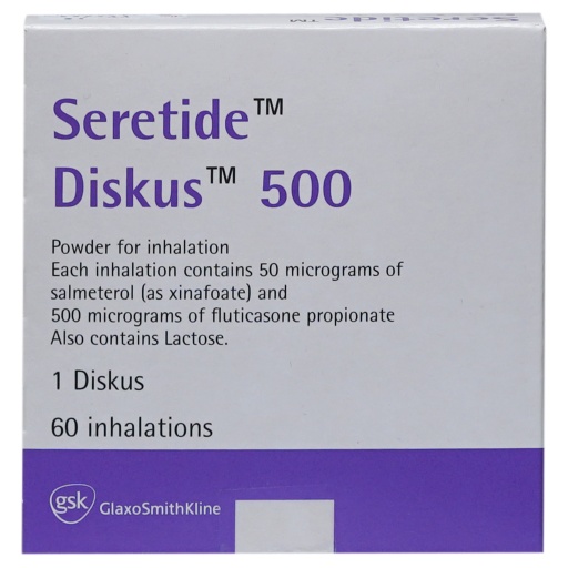 [2126] Seretide Diskus 50/500 Mcg 60 Dose
