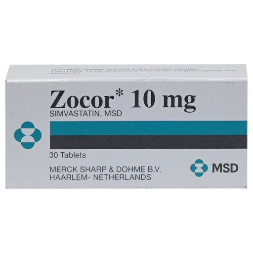 [2153] Zocor 10 Mg Tablet 30'S-