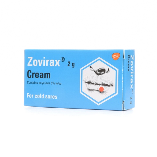 [2159] Zovirax  Cream 2G Tube