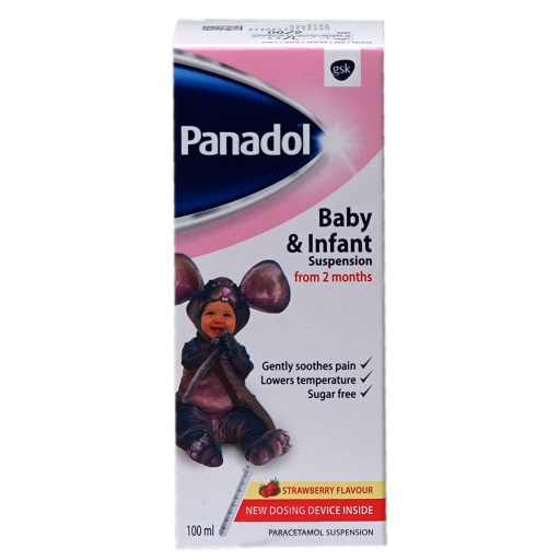 [2167] Panadol 120Mg Suspension B/Infant 100Ml-