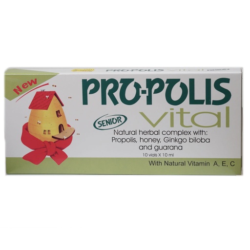 [2327] Propolis Vital Senior Vial 10X10Ml