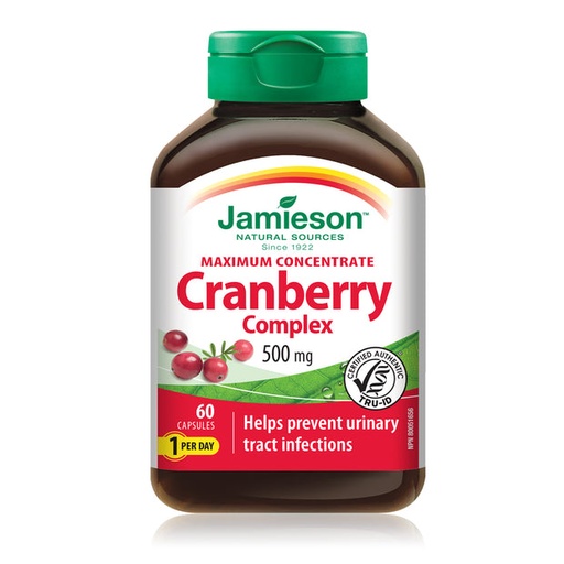 [2628] Jamieson Cranberry Complex 500Mg 60S