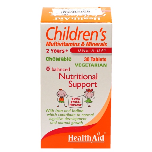 [2724] HealthAid Child Multivitamin Tab 30'S