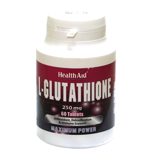 [2737] Health Aid L-Glutathione 250Mg Tab 60'S-