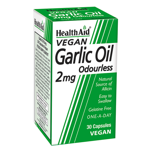 [2738] Health Aid Vegan Garlic Oil Cap 30'S-