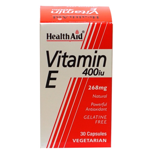 [2752] HealthAid Vitamin E 400I.U Cap 30'S