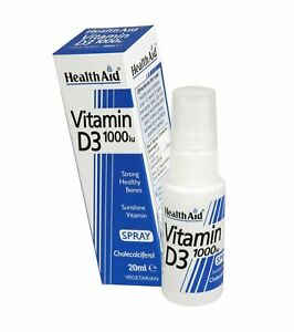 [2758] HealthAid Vitamin D3 1000Iu Oral Spray 20Ml