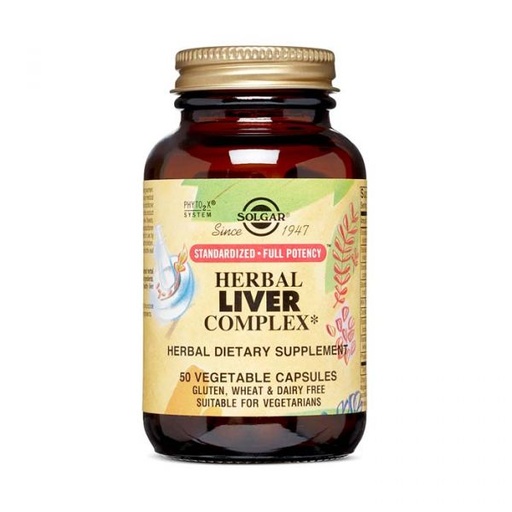 [2780] Solgar Herbal Liver Complex Capsule 50'S-