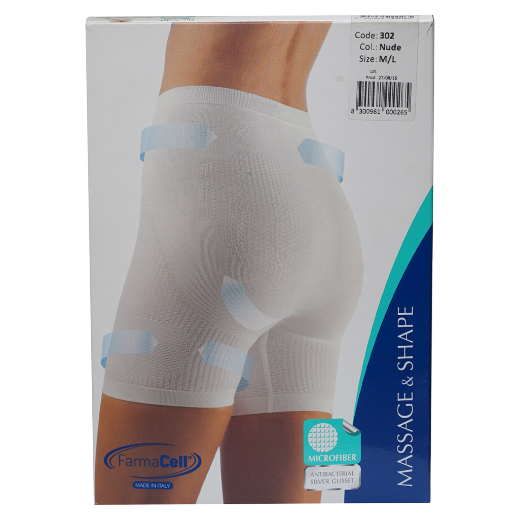 Confort Sport Et Quotidien Shorty Massant Farmacell Anti-Cellulite - Gainant Et Confortable Vêtement Sculptant