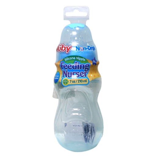 [3093] Nuby Non-Drip Tinted Bottle 210Ml