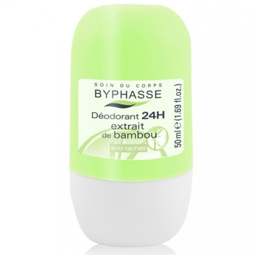 [3238] * Byphasse 24H Deodorant Bamboo Extract 50 Ml (Roll On) 50 Ml-