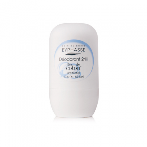 [3239] @Byphasse 24H Deodorant Cotton Flower (Roll-On) 50Ml-