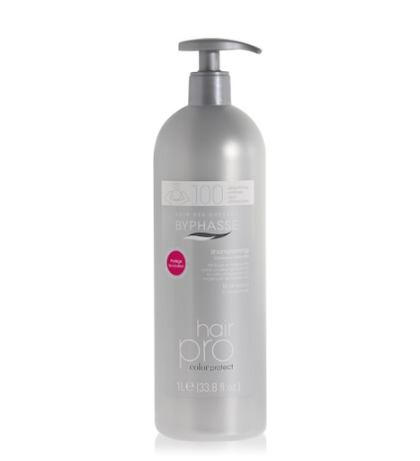 [3254] @#Byphasse Hair Pro Shampoo Color Protect Coloured Hair - 1L