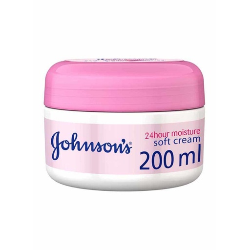 [3371] J&amp;J Johnson's 24H Moisturizing Soft Cream 200Ml