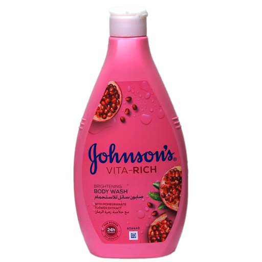 [3433] J&amp;J Johnson's Vitarich Bright Body Wash 400Ml