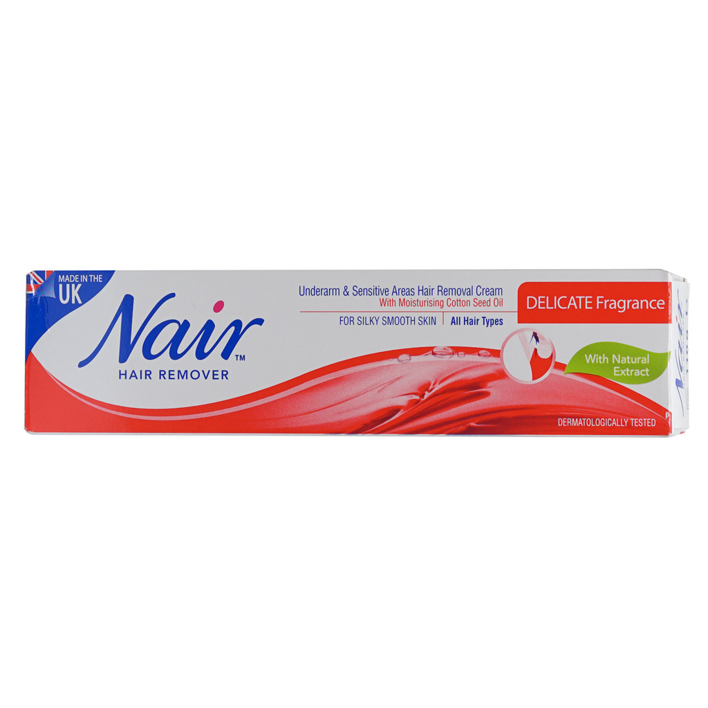 Nair Underarm &Senstive Hair Removal Cream 110Ml- | Pharmacy and More