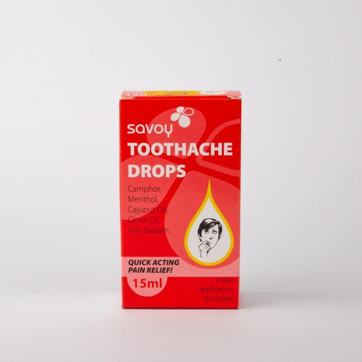 [3545] Savoy Toothache Drop 15Ml