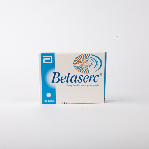 [3599] Betaserc 8Mg Tab 100'S-