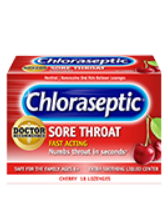 [3616] Chloraseptic Lozenges Cherry 18'S-