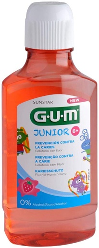 [3714] Gum Junior Rinse Mouth Wash 300Ml