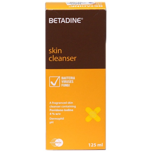 [37473] Betadine Skin Cleanser 125Ml