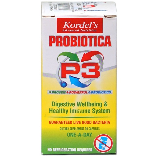 [37504] Kordels Probiotica P3 Cap 30'S
