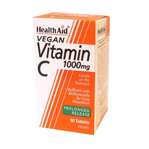[37670] HealthAid Vitamin C 1000Mg Tab 30'S Pro Long
