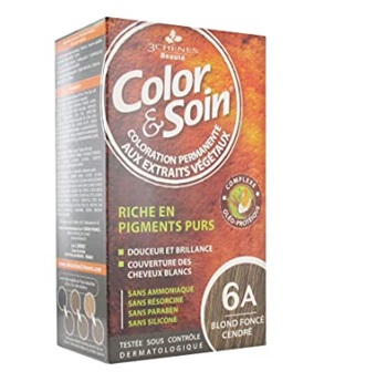 [37748] Color &amp; Soin Hair Color 6A Dark Ash Blond