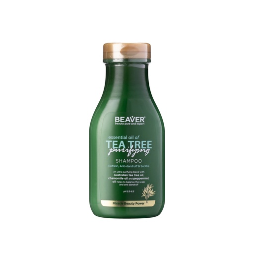 [37790] Beaver Tea Tree Purifying Shampoo Ph 4.5-5.5 - 350Ml