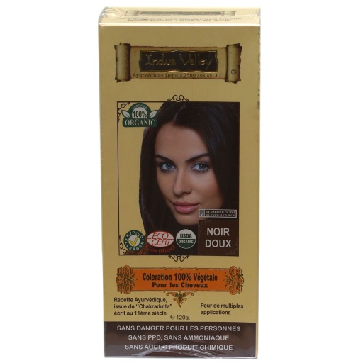 [37808] Indus Valley 100% Botanical Organic Hair Color Black