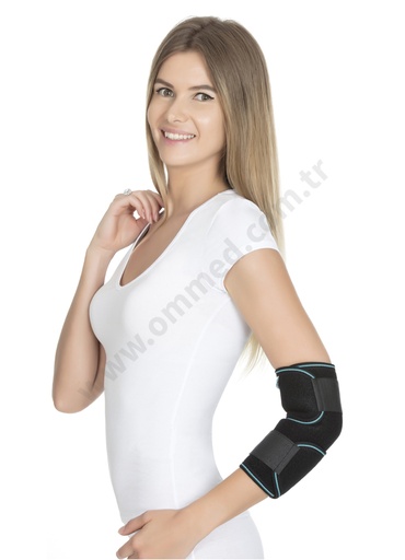 [37840] Ommed Elbow Support W/ Silicon Pad Right