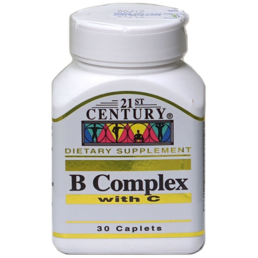 [37910] 21 Century B- Complex Vitamin C Cap 30'S