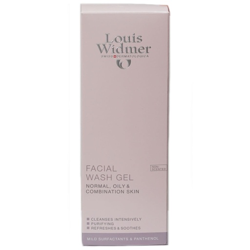 [3797] Facial Wash Gel No Perfume Louis Widmer - 125Ml