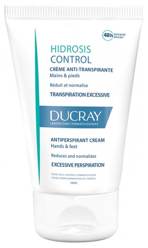 [38019] Ducray Hidrosis Control Antiperspirant Cream - Hands &amp; Feet
