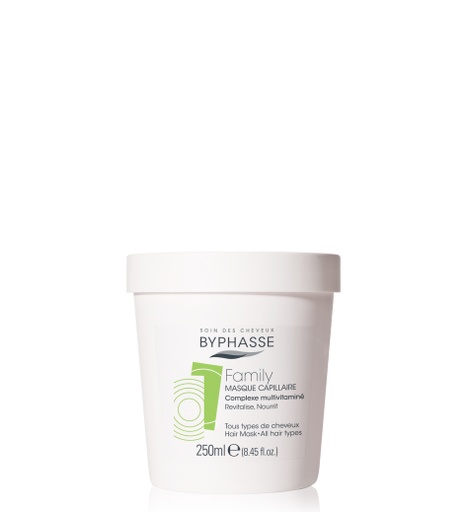 [38047] #@Byphasse Family Hair Mask Multivitamin Complex All Hair Typs - 250 Ml