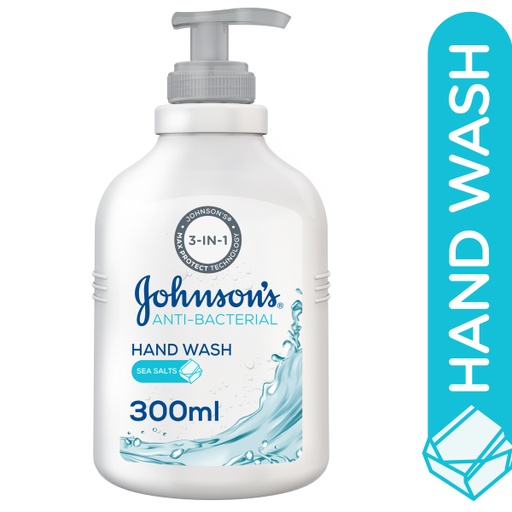 [38094] J&amp;J Anti Bact Hand Wash Seasalt 300Ml#70128