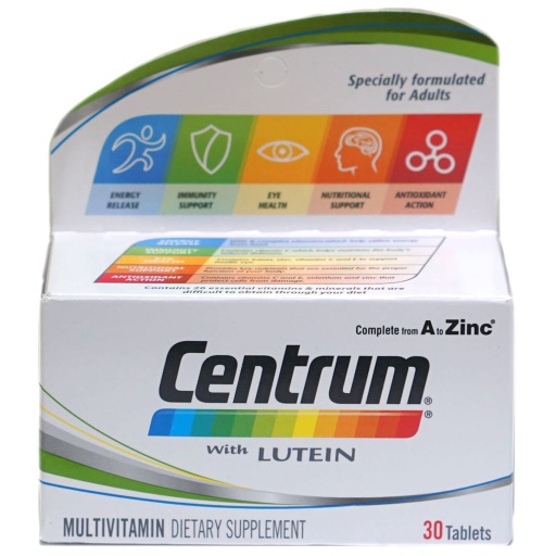[38175] Centrum With Lutein Tab 30'S