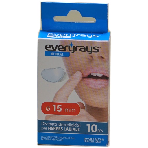 [38193] Everyrays Inv Patches For Acne&amp;Cold Sores 15Mm#Cols15N