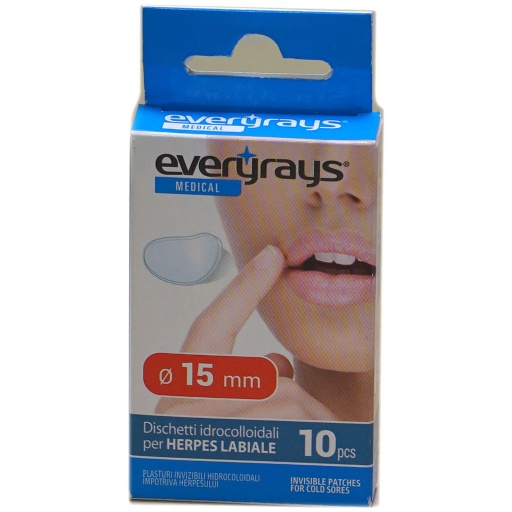 [38193] Everyrays Inv Patches For Acne&amp;Cold Sores 15Mm#Cols15N