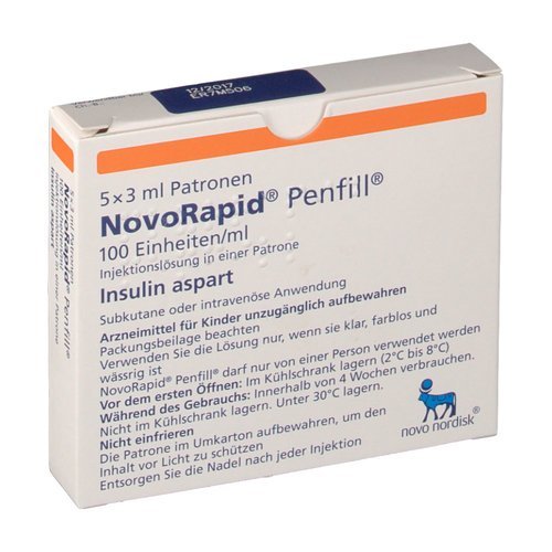 [38234] Novorapid Penfill 5X3Ml