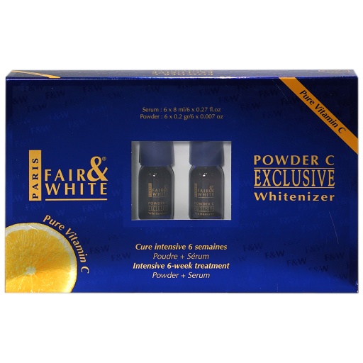 [38406] Fair &amp; White Excl Whit Vit-C Powder 6 X 8Ml #46283