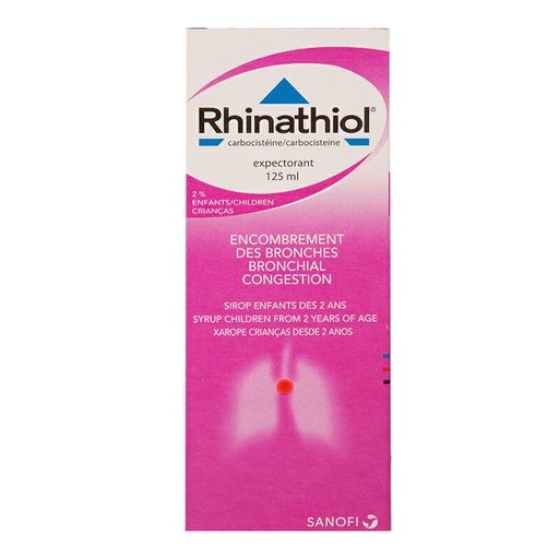 [3891] Rhinathiol 2% Infant Syrup 125Ml-