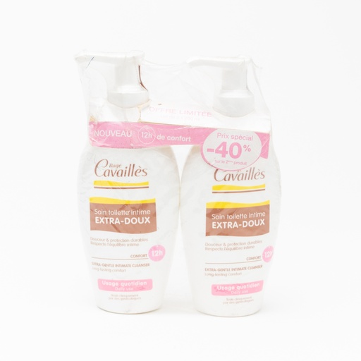 [3897] ROGE CAVAILLES EXTRA GENTLE INTIMATE CLEANSER X2 200ML