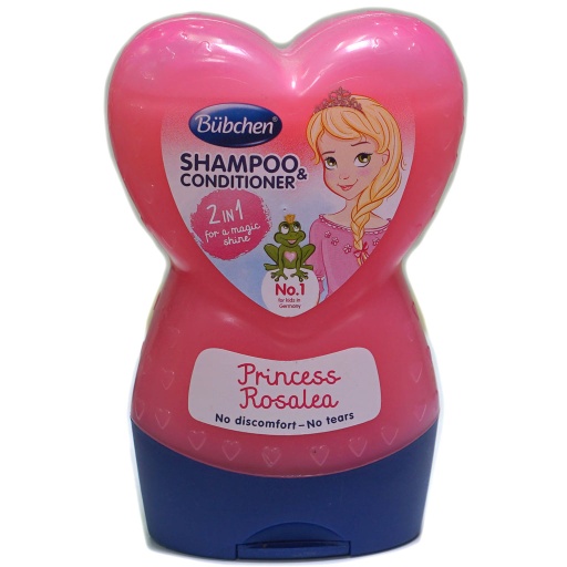 [39665] Bubchen Kids Princess Prrosalea Sh&amp;Cond 230Ml